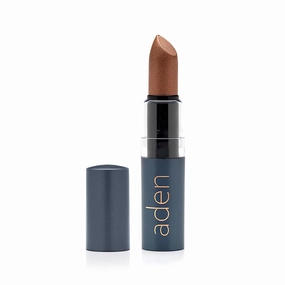 aden Hydrating Lipstick – 3.5gr – Non-Smudging & Light weight – Highly Pigmented & Long Lasting – MADE IN ITALY (12 Peru)
