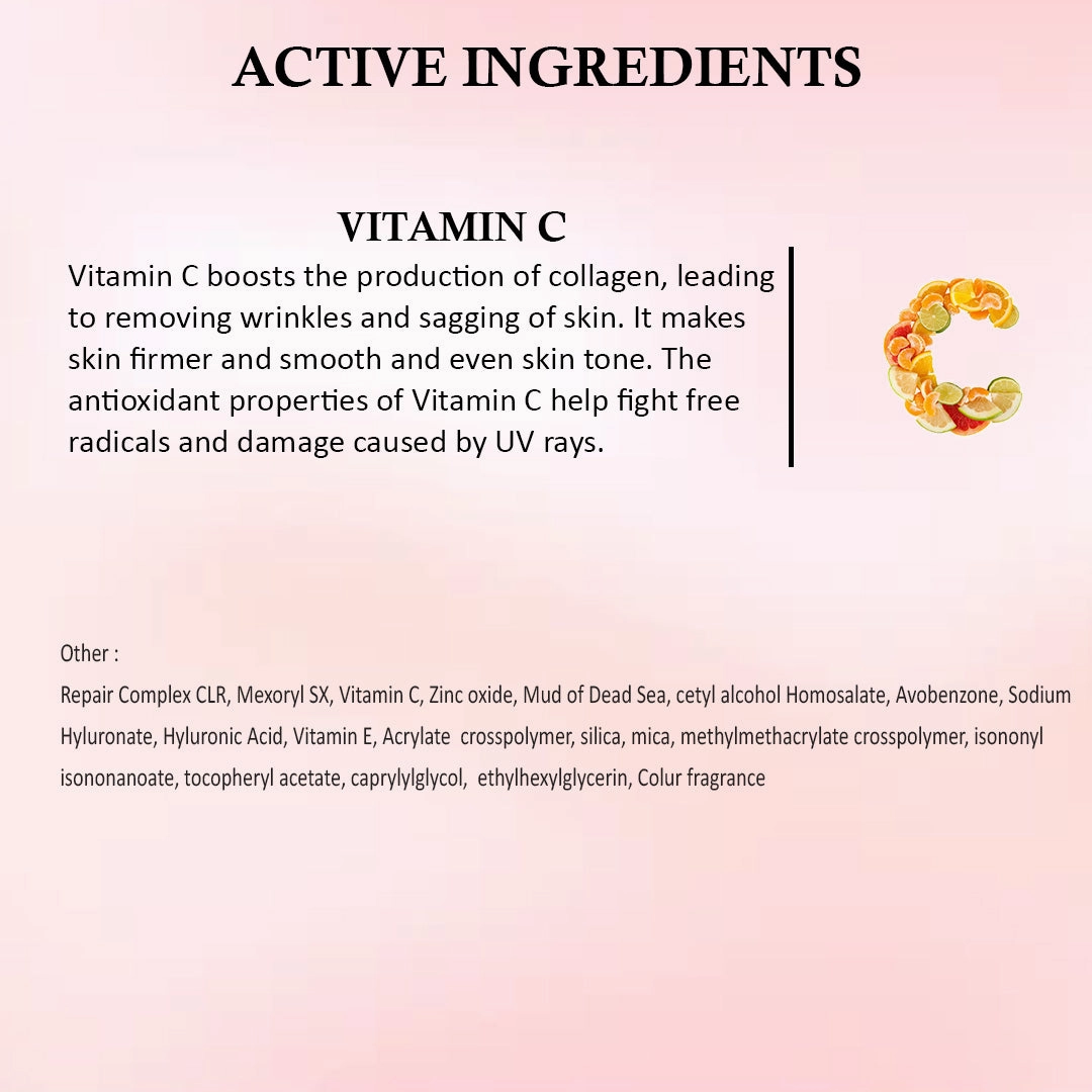 Aegte 3D Lumi Strobe Cream, Primer   Highlighter   Moisturizer, Goodness of Skin Repair Probiotics, Vitamin C & Hyaluronic Acid