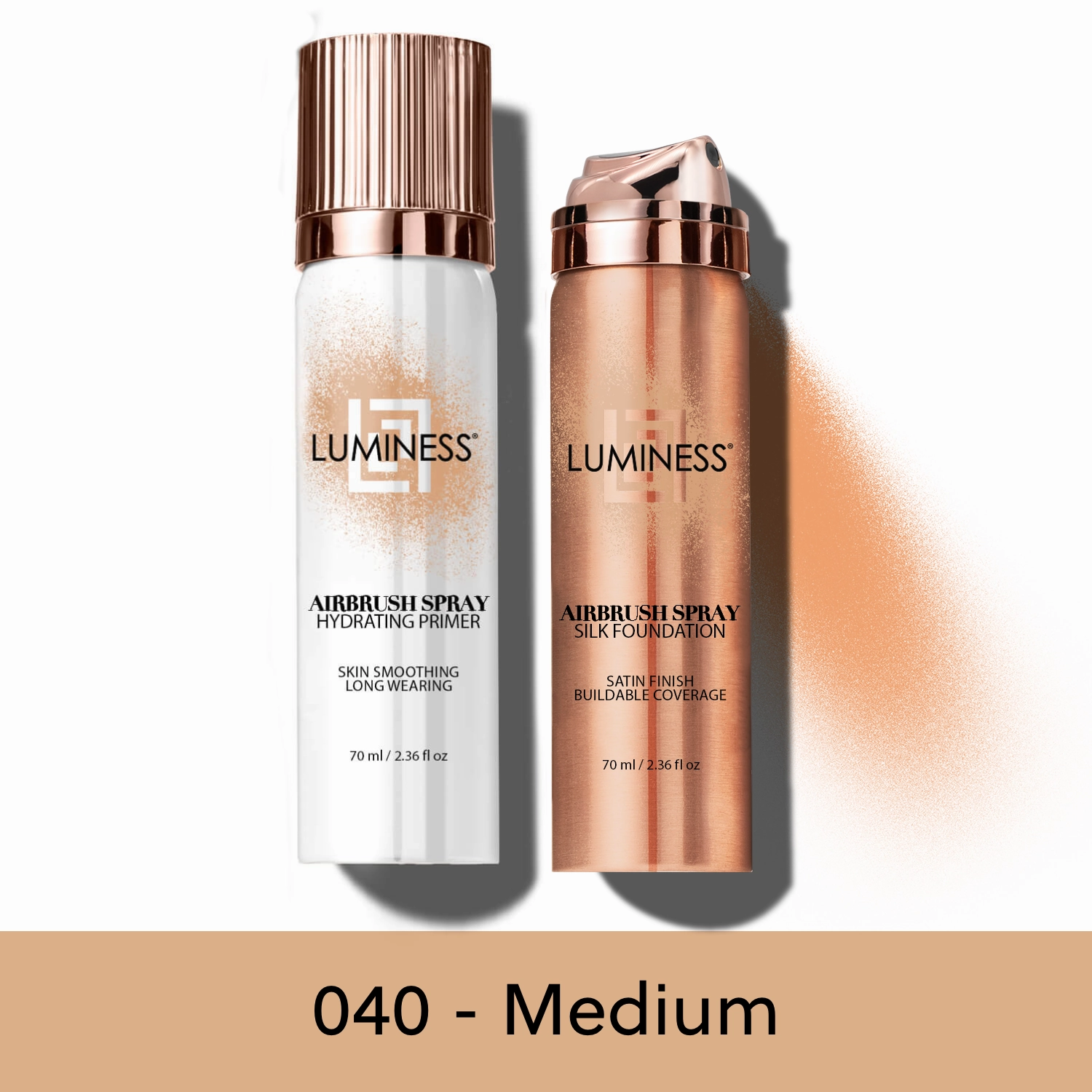 Airbrush Spray Silk Foundation & Hydrating Primer Exclusive Offer