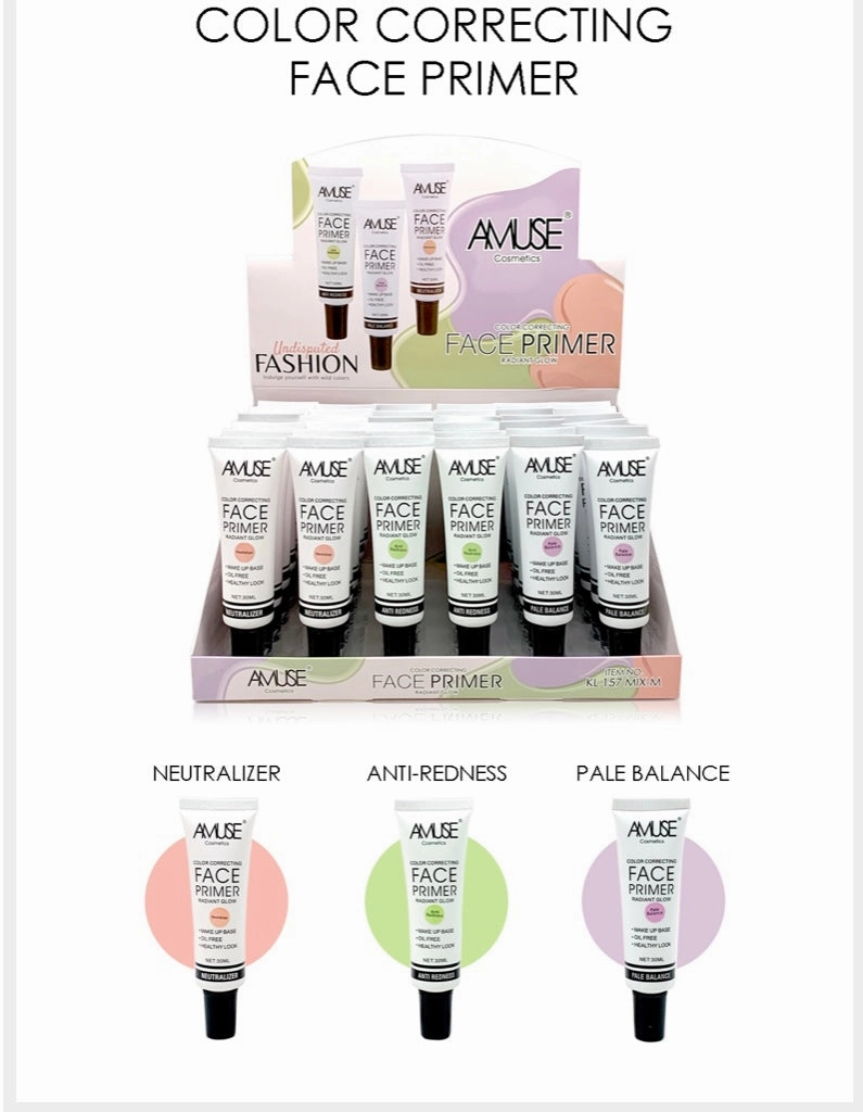 AMUSE COLOR CORRECTING FACE PRIMER RADIANT GLOW