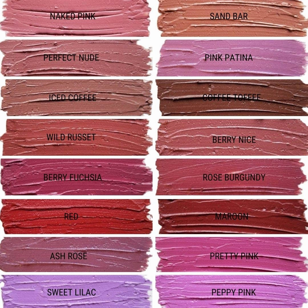 Aromi Natural Lipstick | Vegan, Cruelty-free Beauty, Handcrafted, Small Batch, Dye-free, Palm-free (Sweet Lilac)