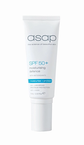 ASAP Moisturising Defence SPF50 