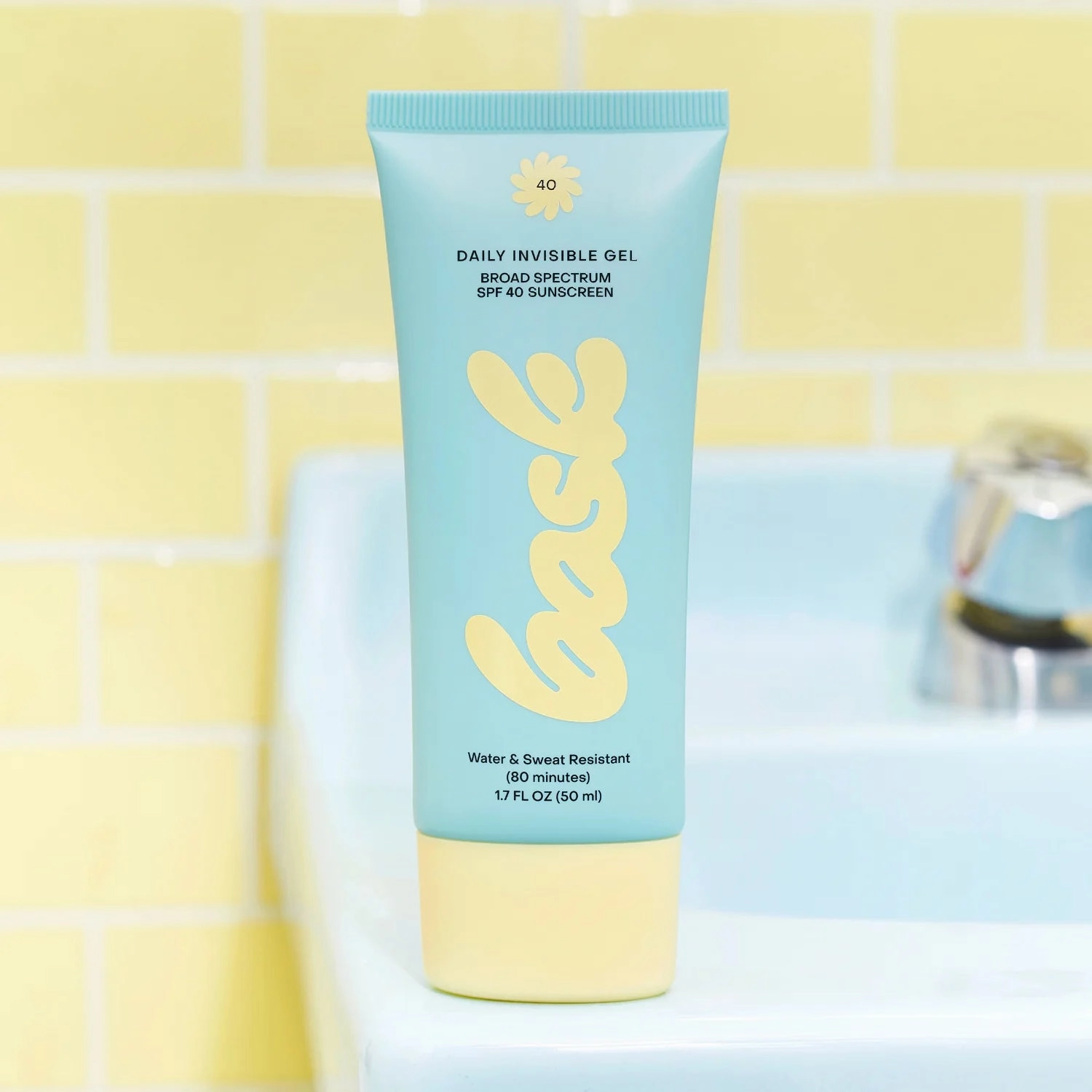 Bask SPF 40 Daily Invisible Gel Sunscreen