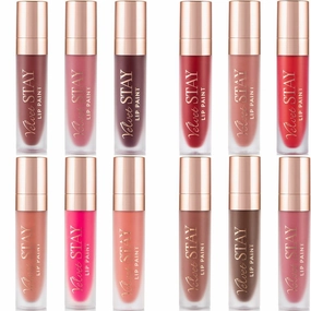 Beauty Creations Velvet Stay Lip Paint Assorted - Wholesale Pack 24 Units (BCVSL)