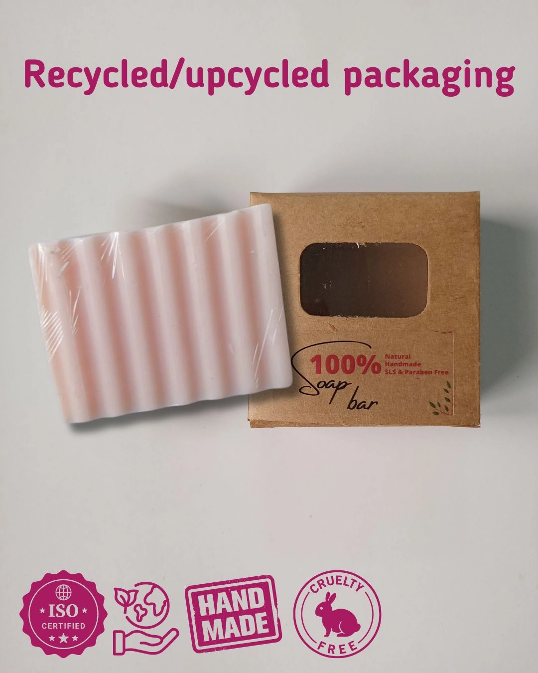 Berry Blush Shea Butter Soap 100 gm