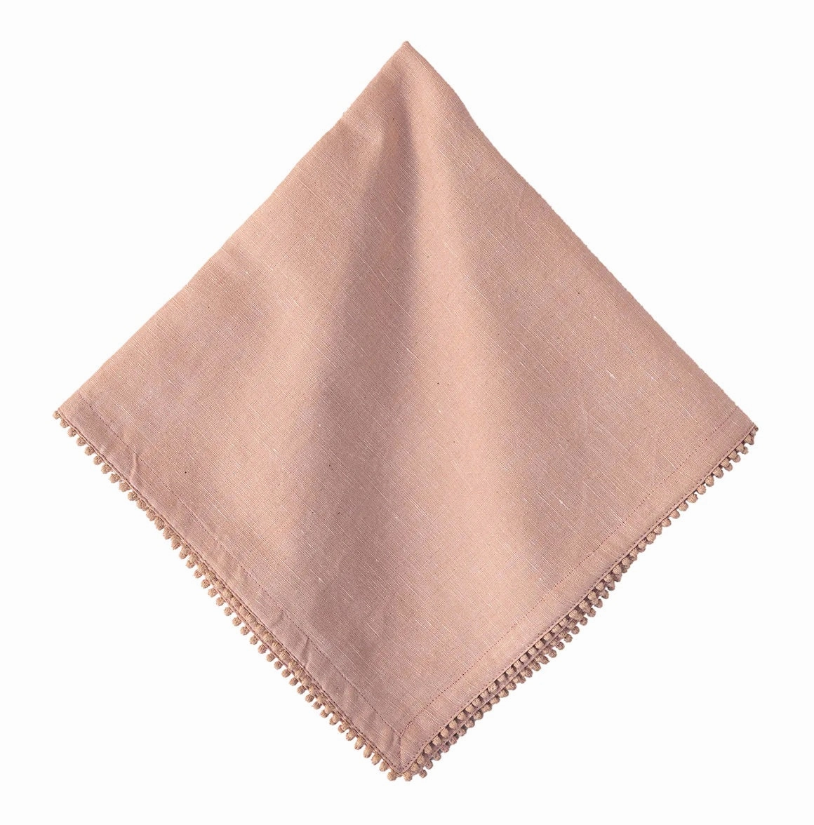Berry Trim Napkin | Blush