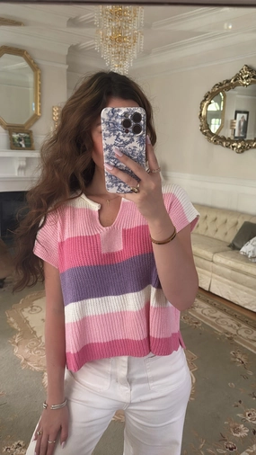 Blush & Bashful Top
