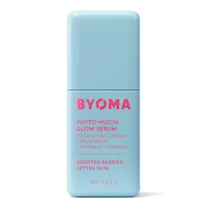 BYOMA Phyto-Mucin Glow Serum - Mucin Face Serum for Glass Skin - Plumps, Primes   Hydrates - Flawless Primer and Makeup Base - Strengthens Skin Barrier - 1.35 fl.oz