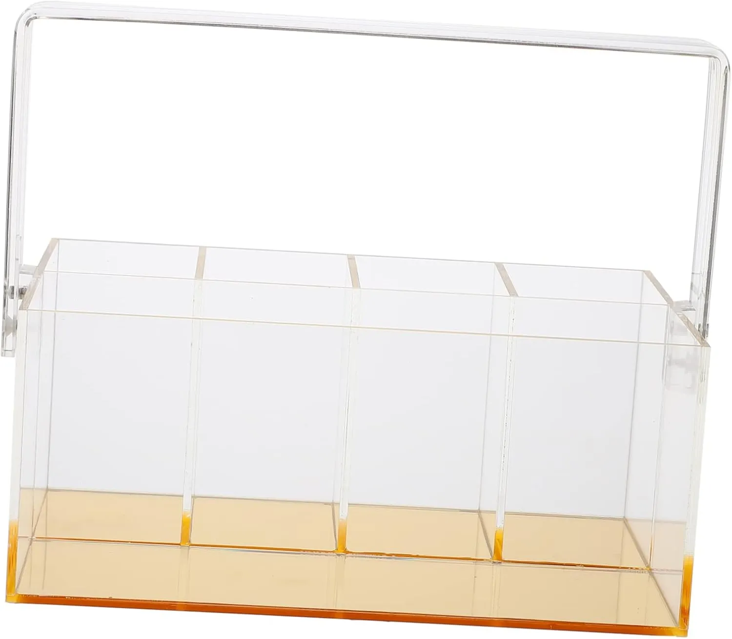 CANIGHT Makeup Organizer Handle Lipstick Makeup Storage Box Large Capacity Cosmetic Storage Box Desktop Cosmetic Holder