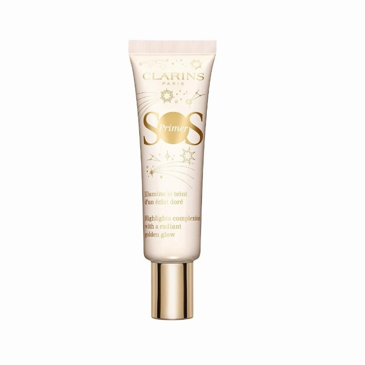 Clarins - SOS Primer - Illumine Le Teint D'Éclat Doré Prepare & Hydrate - Highlights Complexion With A Radiant Golden Glow Preps & Hydrates