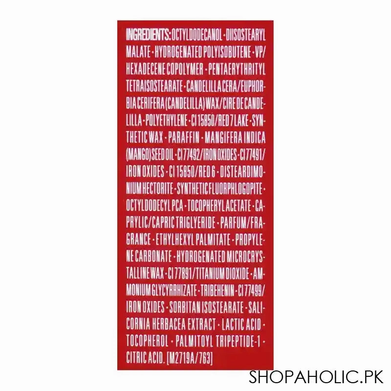 Clarins Paris Joli Rouge Moisturizing Long-Wearing Lipstick, Tenue Hydratation, 763 Fiery Red