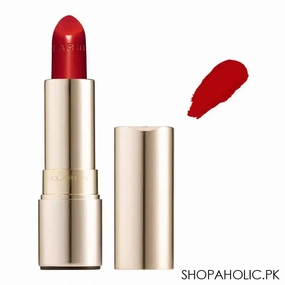 Clarins Paris Joli Rouge Moisturizing Long-Wearing Lipstick, Tenue Hydratation, 763 Fiery Red
