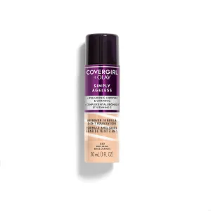 COVERGIRL & Olay Simply Ageless 3-in-1 Liquid Foundation, Buff Beige, 1 Fl Oz (Pack of 1)