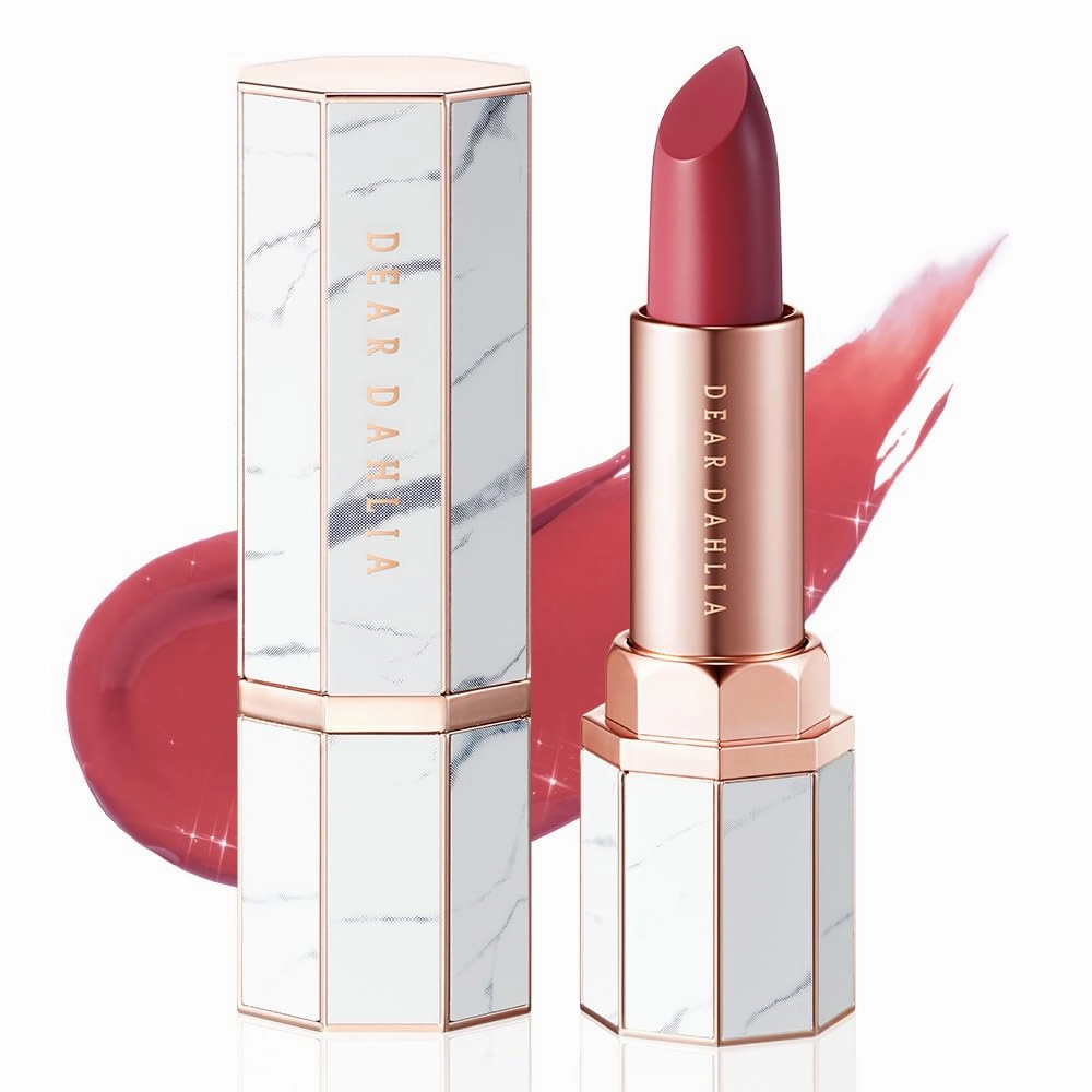 DEARDAHLIA Dear Dahlia Lip Paradise Sheer Dew Lipstick – Hydrating, Sheer & Buildable Color, Lightweight, Vegan & Cruelty-Free – MEGAN, 0.12 OZ.