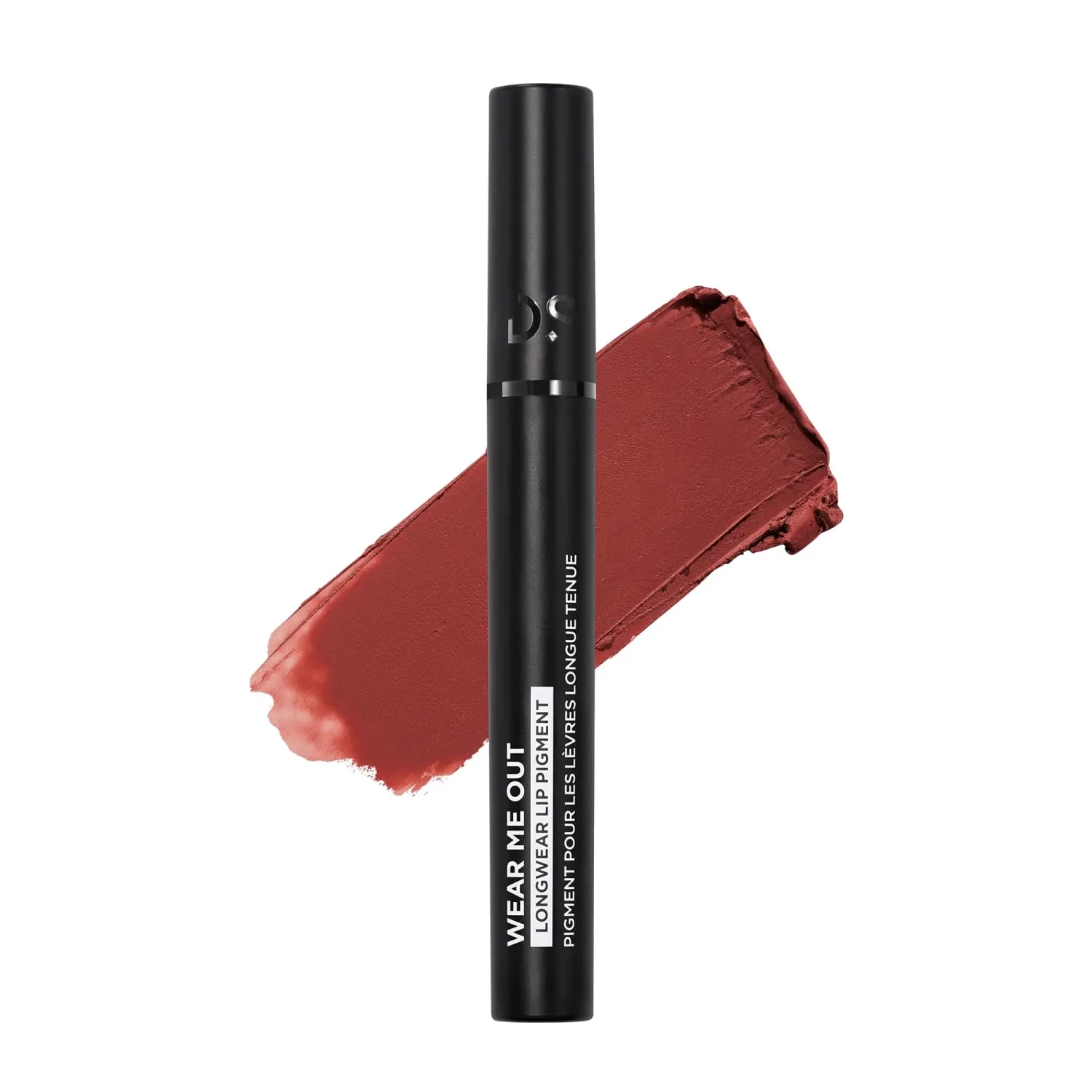 Deck of Scarlet - Wear Me Out Longwear Lipstick, Matte Finish with Moisturizing Vitamin E and Jojoba Seed Oil - Feisty