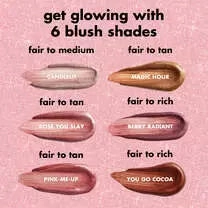 ELF - Halo Glow Blush Beauty Wand - Berry Radiant