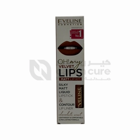 Eveline Oh My Lips Liquid Matt Lip And Lipstick Liner
