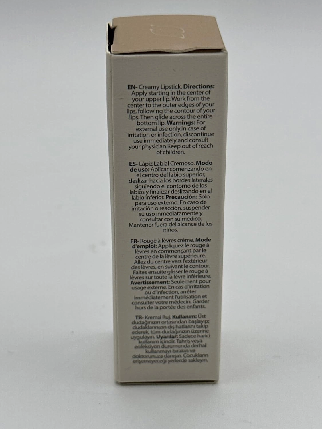FARMASi Cream Lipstick 02-Raisin