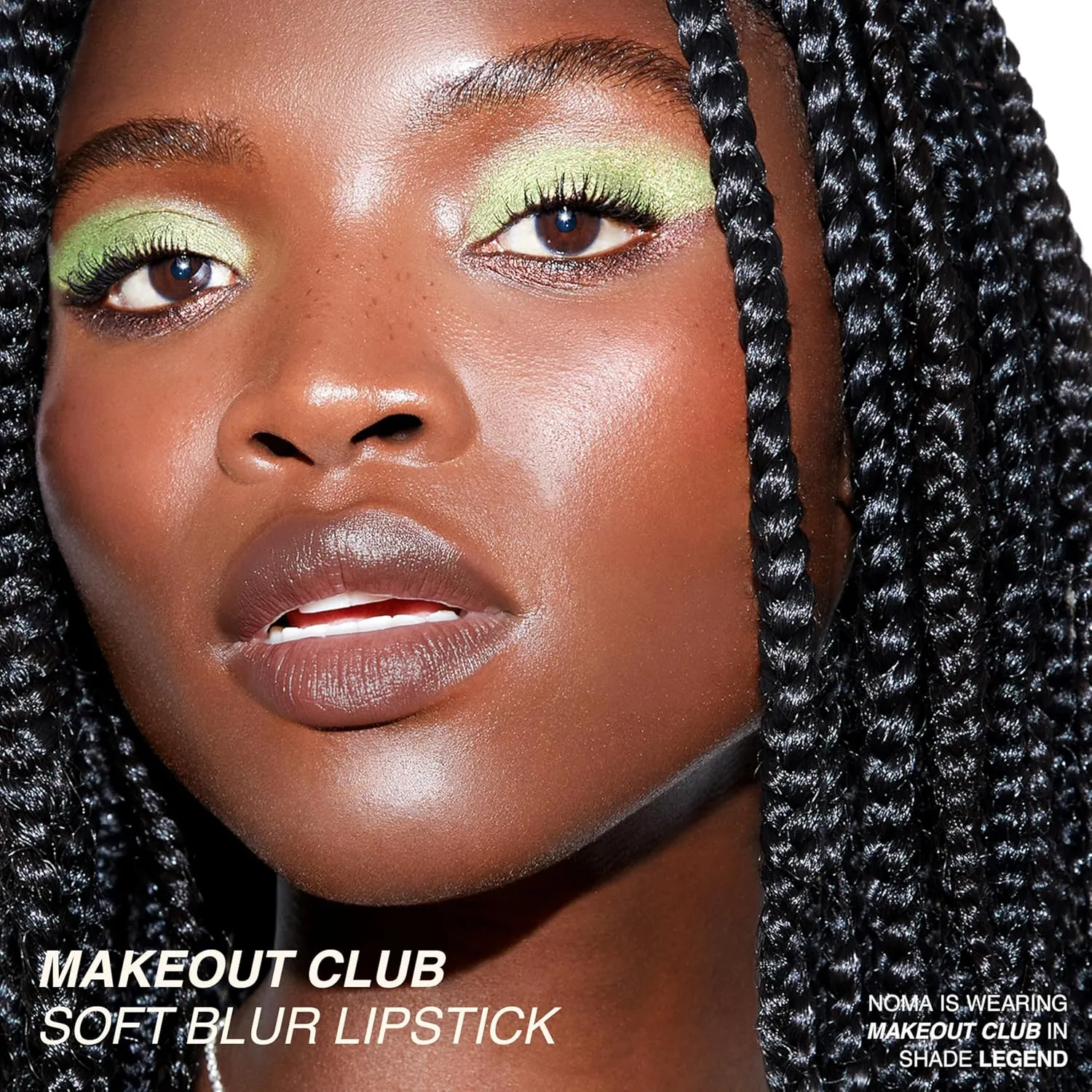 Freck Beauty MAKEOUT CLUB Soft Blur Lipstick – Medium-to-Full Coverage, 8-Hour Wear, Transfer-Proof, Buildable Soft Matte Finish, Wearable Color for All Skin Tones | SHY HOTTIE (Warm Caramel)