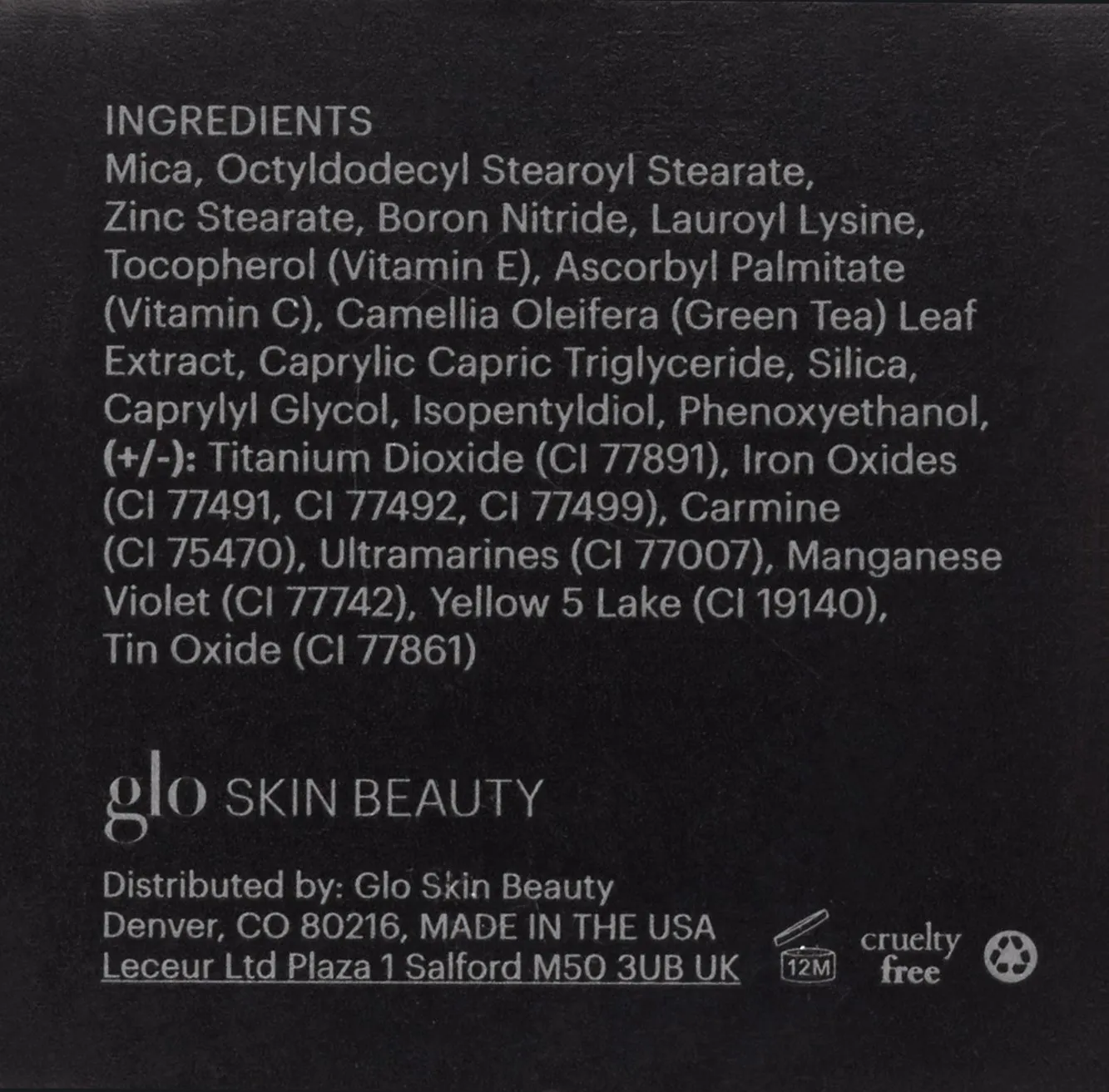 Glo Skin Beauty Eye Shadow in Dolce - Matte Caramel - 12 Shades - Cruelty Free Mineral Makeup