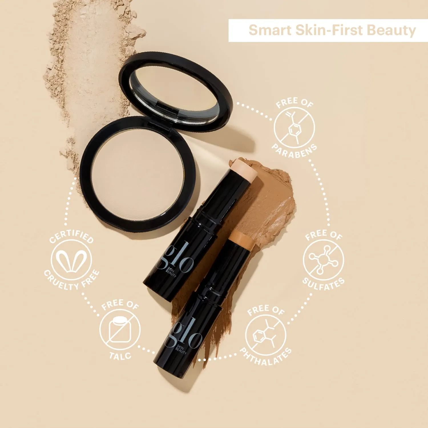 Glo Skin Beauty Lip Gloss in Dollface - Semi-Sheer Mid-Toned Pink - 20 Shades - Non-Sticky - Cruelty Free