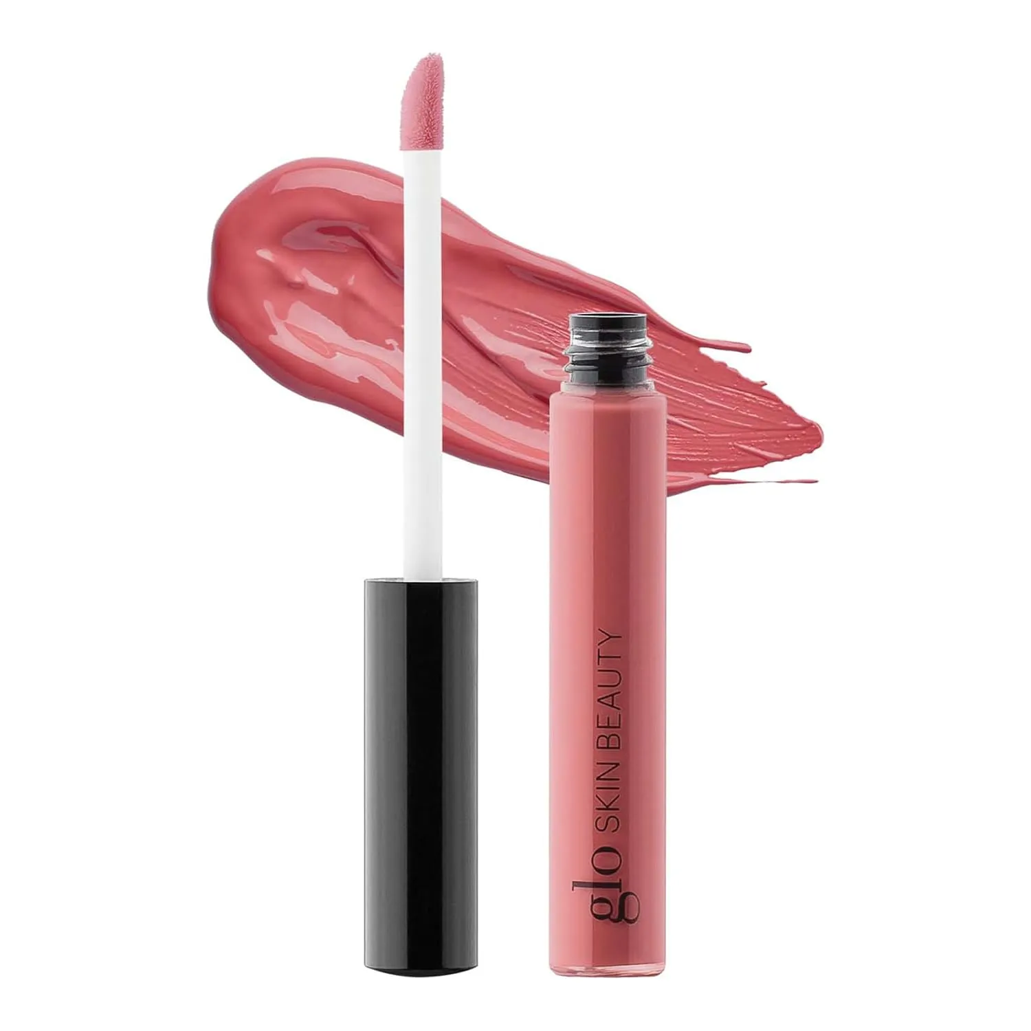 Glo Skin Beauty Lip Gloss in Dollface - Semi-Sheer Mid-Toned Pink - 20 Shades - Non-Sticky - Cruelty Free