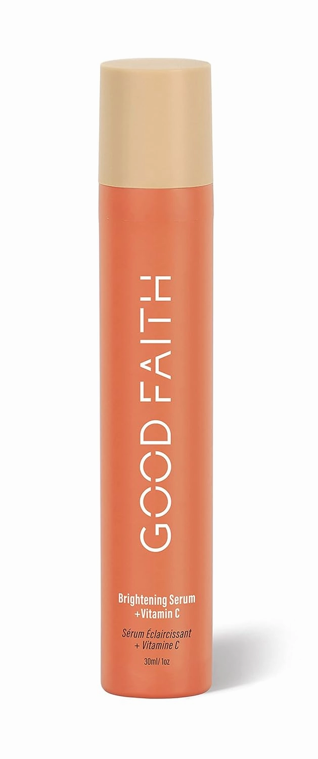 GOOD FAITH - Brightening Serum with Vitamin C - 1 fl. oz - Collagen Boosting Face Serum - Promotes Radiant Skin - Vegan - Cruelty Free