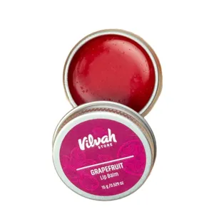 Grapefruit Lip balms For Dry Damaged and Chapped Lips - Moisturizing Lip balms - Lip Balm for Dark Lips to lightening - Enriched with Shea butter, Unrefined Beeswax & Essential Oils - 15g