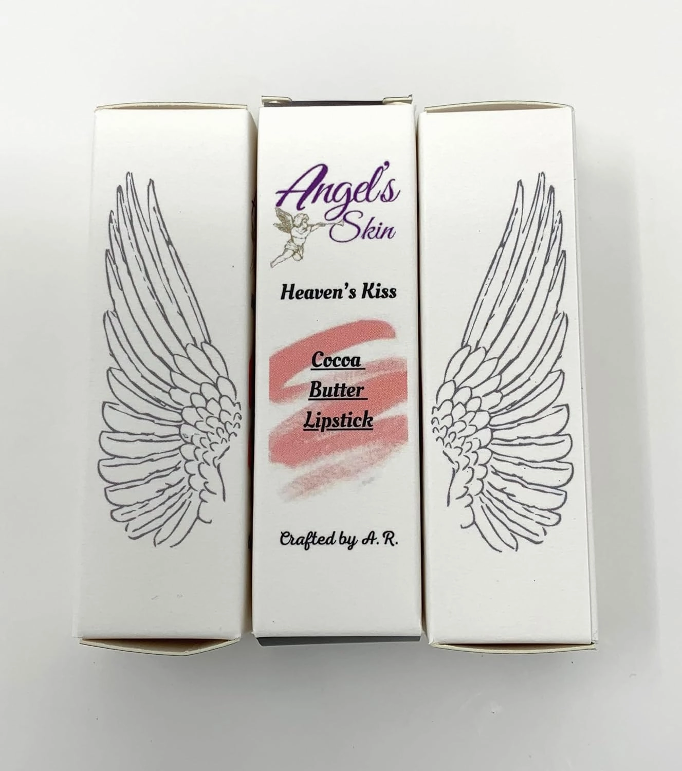 Heaven’s Kiss Cocoa Butter Lipstick | Moisturizing Shiny Lipstick | Angel’s Skin (Bold Bronze)