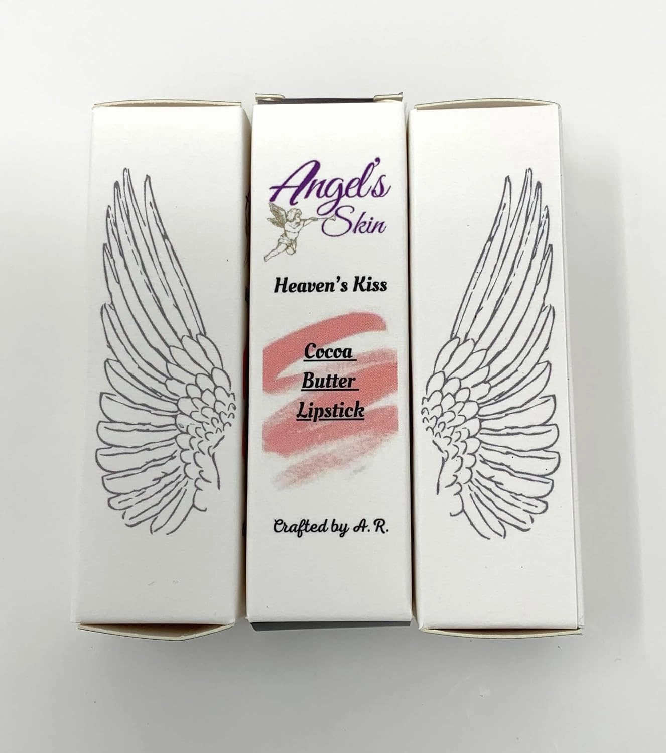 Heaven’s Kiss Cocoa Butter Lipstick | Moisturizing Shiny Lipstick | Angel’s Skin (Lavender Dreams)