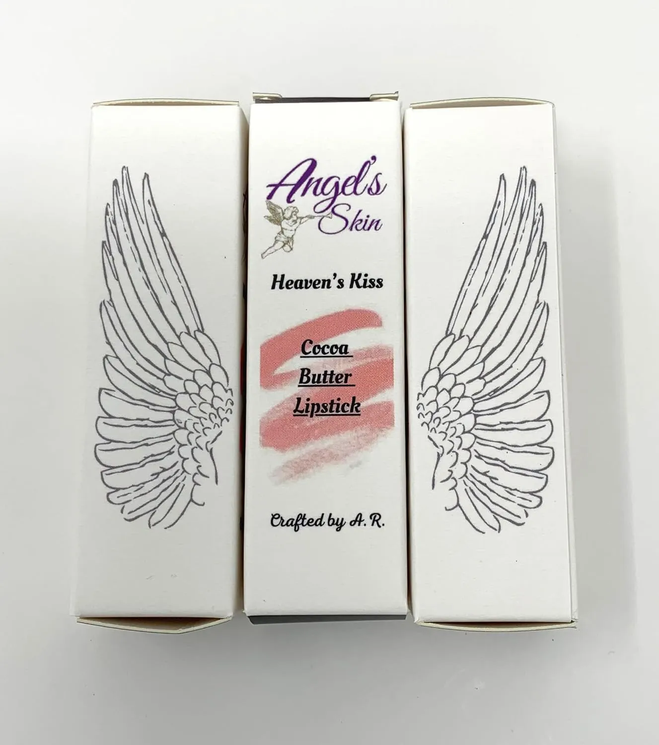 Heaven’s Kiss Cocoa Butter Lipstick | Moisturizing Shiny Lipstick | Angel’s Skin (Maroon)