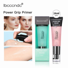 IBCCCNDC Power Grip Primer Gel LuxuryBased Hydrating Face Primer PREMIUM For Smoothing Skin Gripping Makeup Invisible Pore Colorless Primes