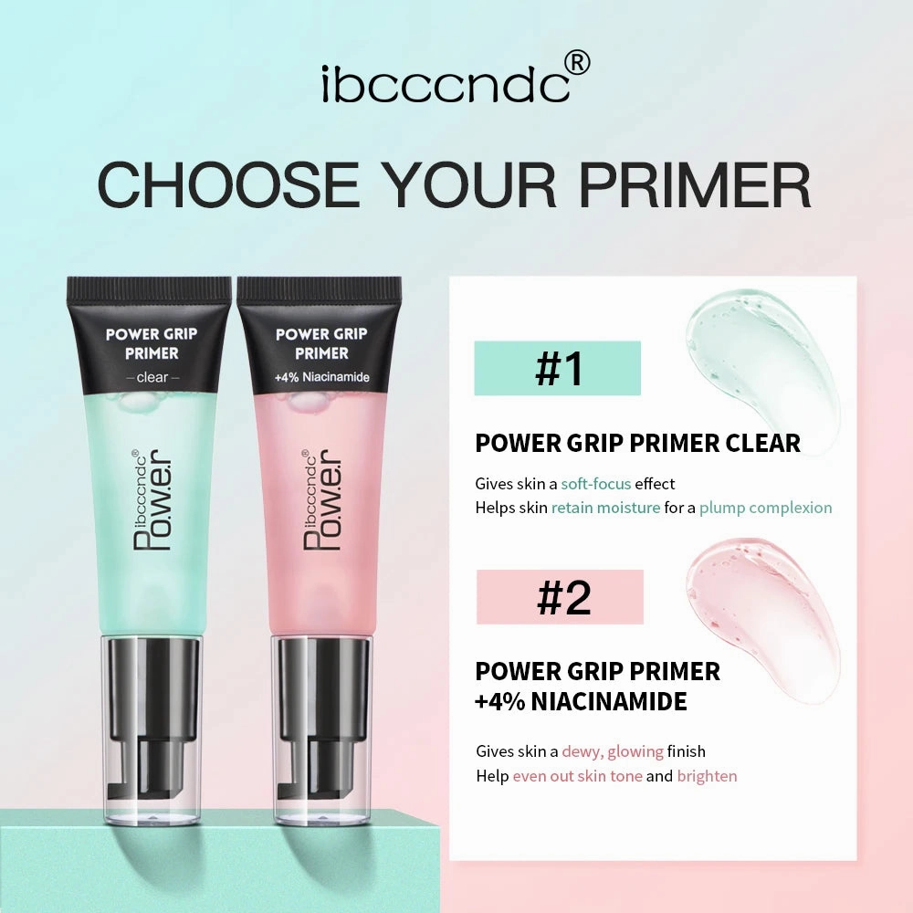 IBCCCNDC Power Grip Primer Gel LuxuryBased Hydrating Face Primer PREMIUM For Smoothing Skin Gripping Makeup Invisible Pore Colorless Primes