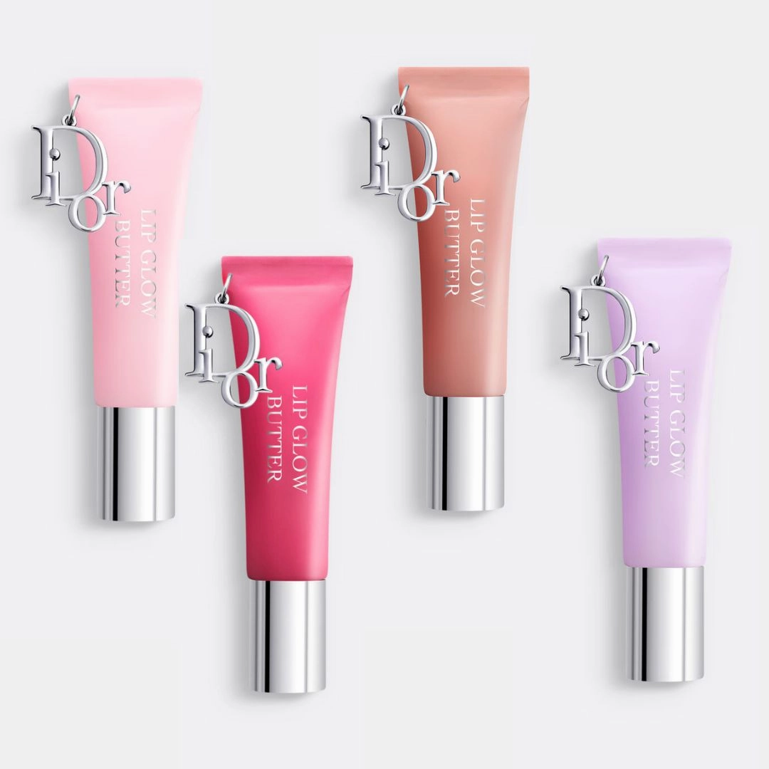 JISOO X Dior Addict Lip Glow Butter 24-Hour Hydrating Shine Lip Treatment - Peptide   Ceramide
