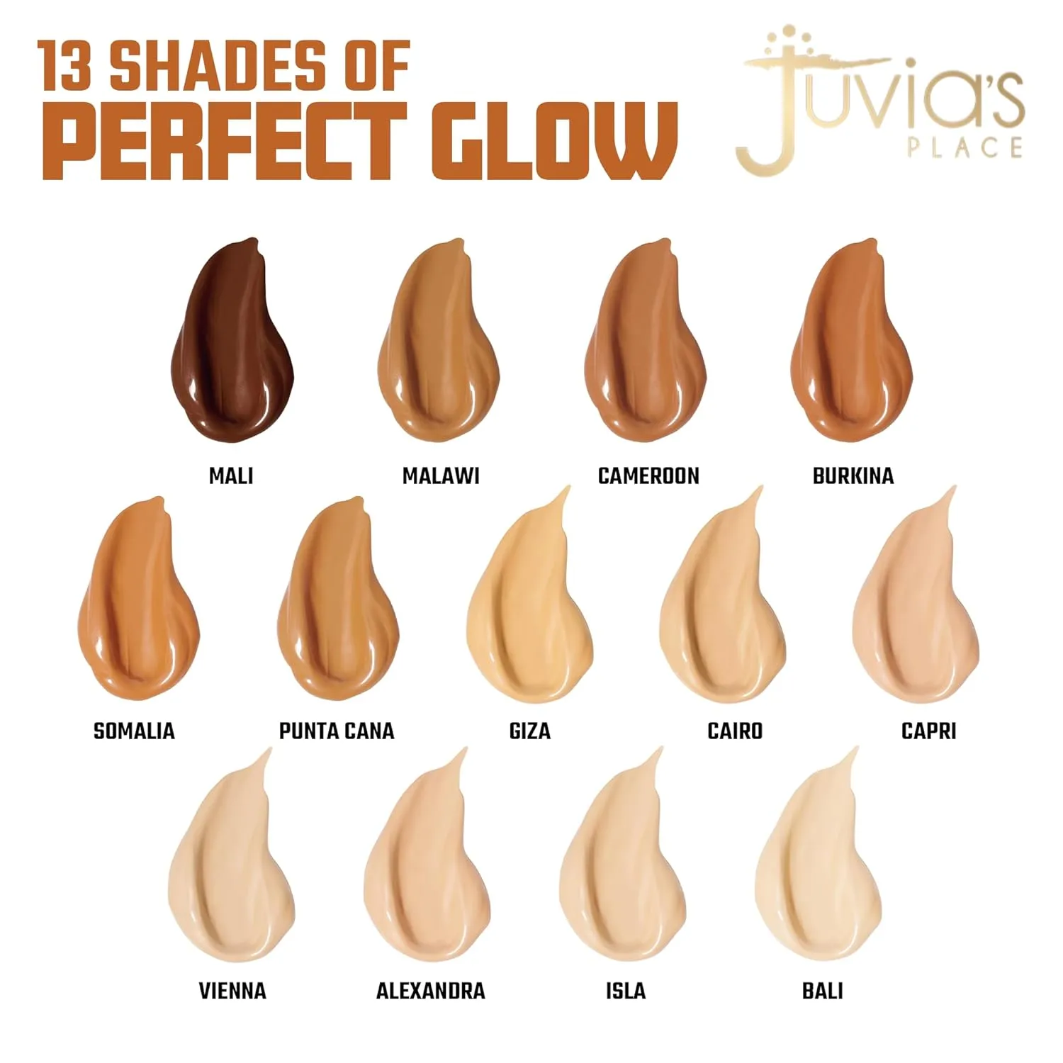 Juvia's Place I Am Magic Radiance Booster - Shade 7 (Capri) - Flawless Effect for Glam Makeup - Blurs, Smooths & Illuminates Complexion - Glow Activator with Buildable Low to Medium Coverage