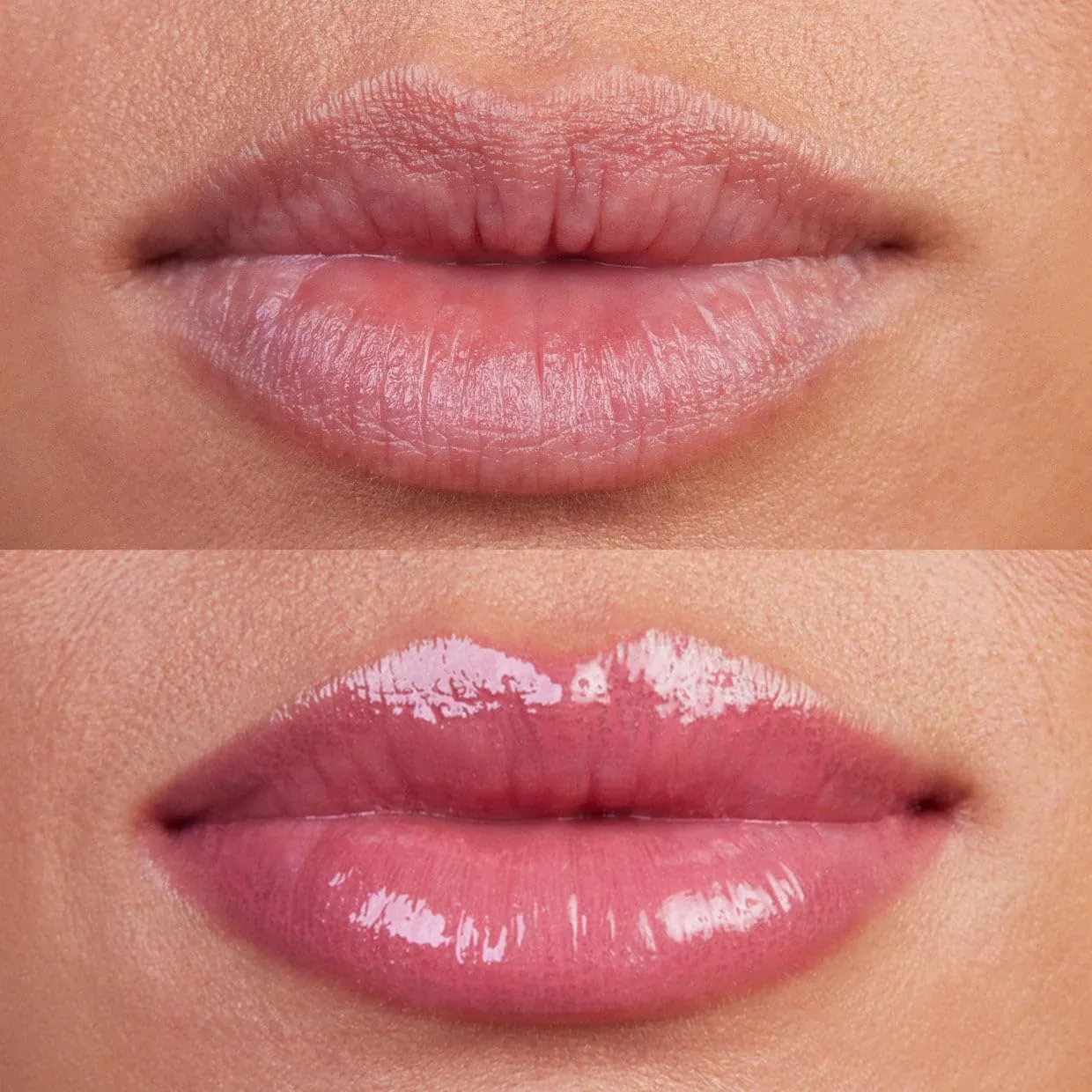 Kosas Wet Lip Oil Gloss - Hydrating Lip Plumping Treatment with Hyaluronic Acid & Peptides, Non-Sticky Finish (Malibu)