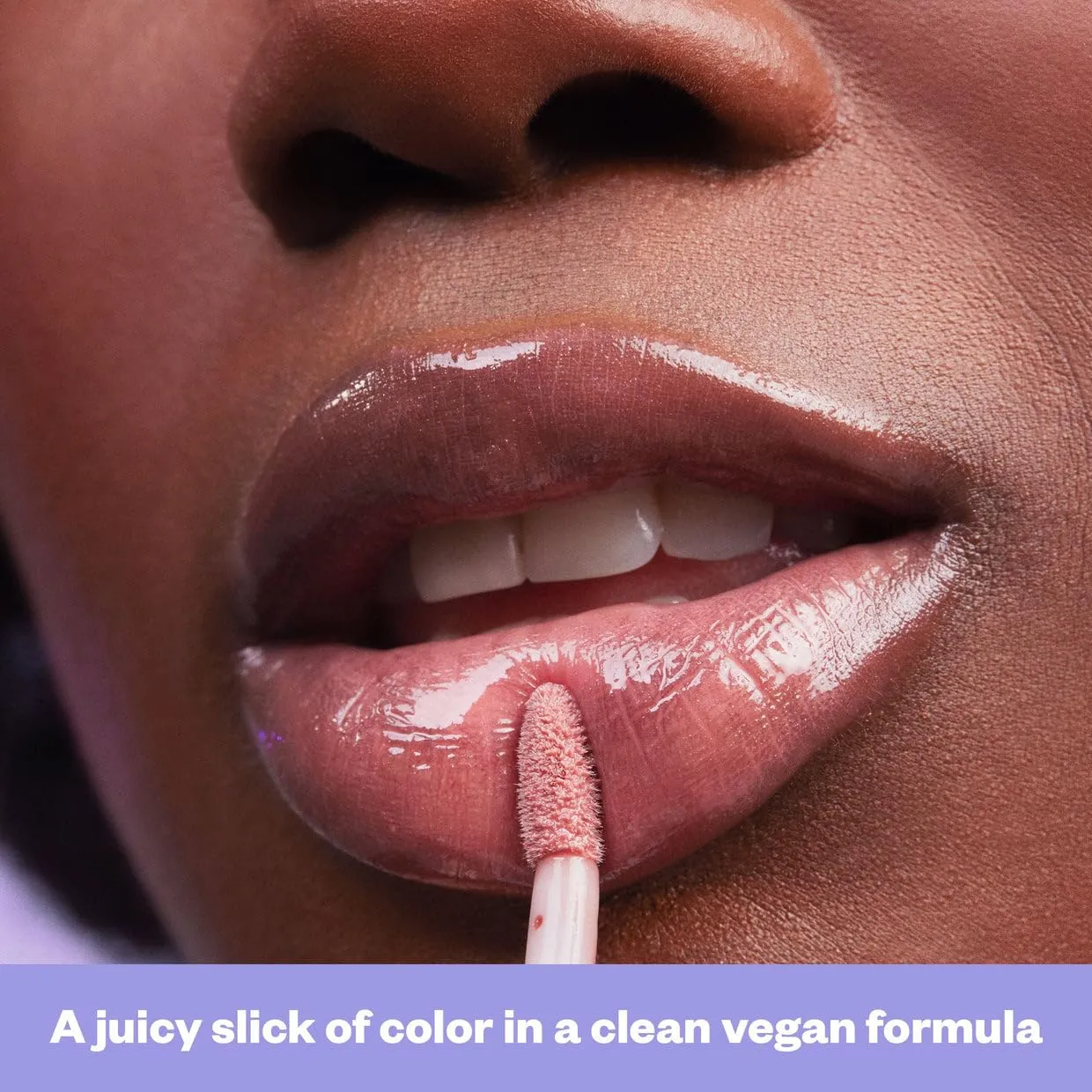 Kosas Wet Lip Oil Gloss - Hydrating Lip Plumping Treatment with Hyaluronic Acid & Peptides, Non-Sticky Finish (Unbuttoned)