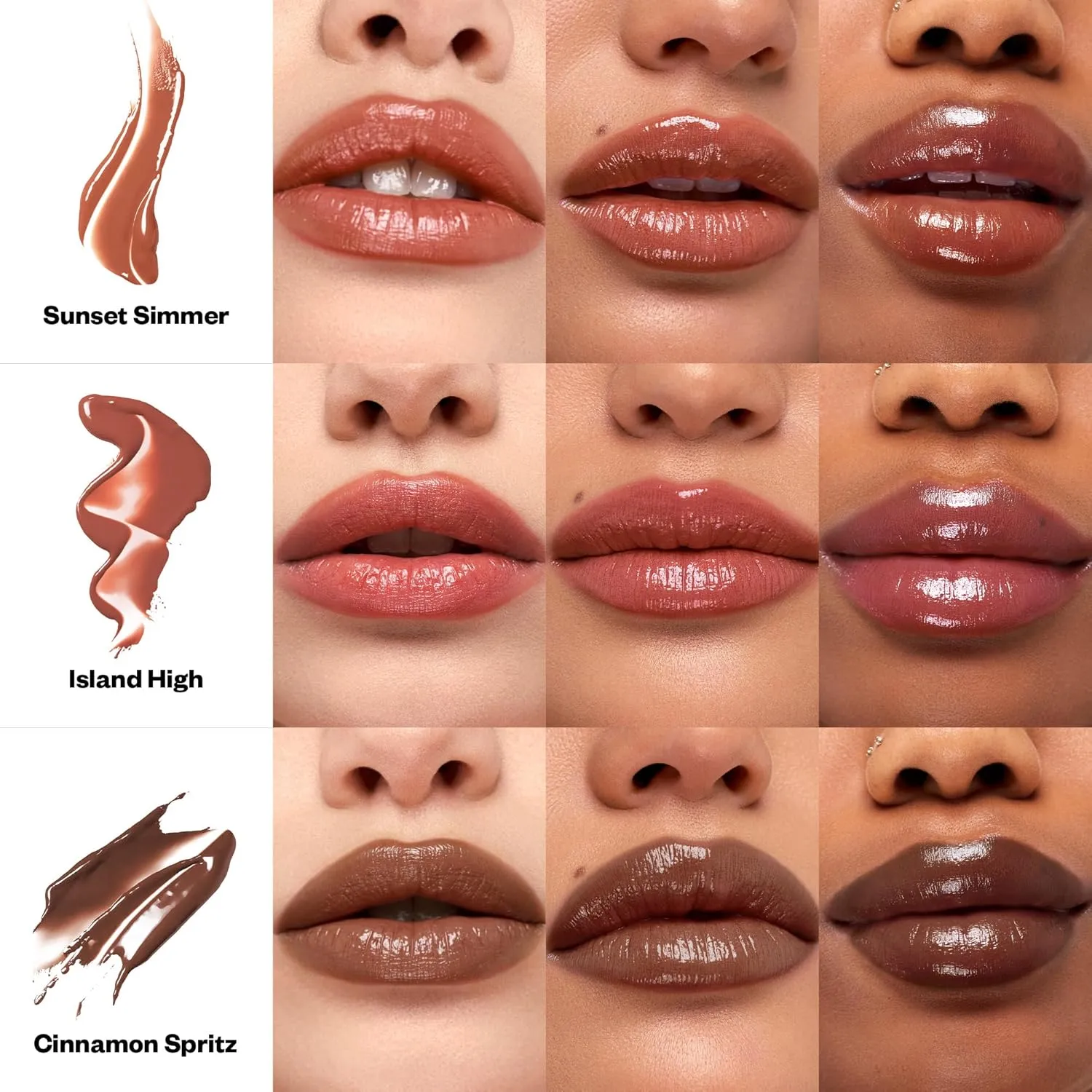 Kosas Wet Stick Moisturizing Shiny Sheer Lipstick with Ceramides, Hyaluronic acid, Peptides and Mango Butter - Soothes, Softens, and Moisturizes Lips – Cinnamon Spritz