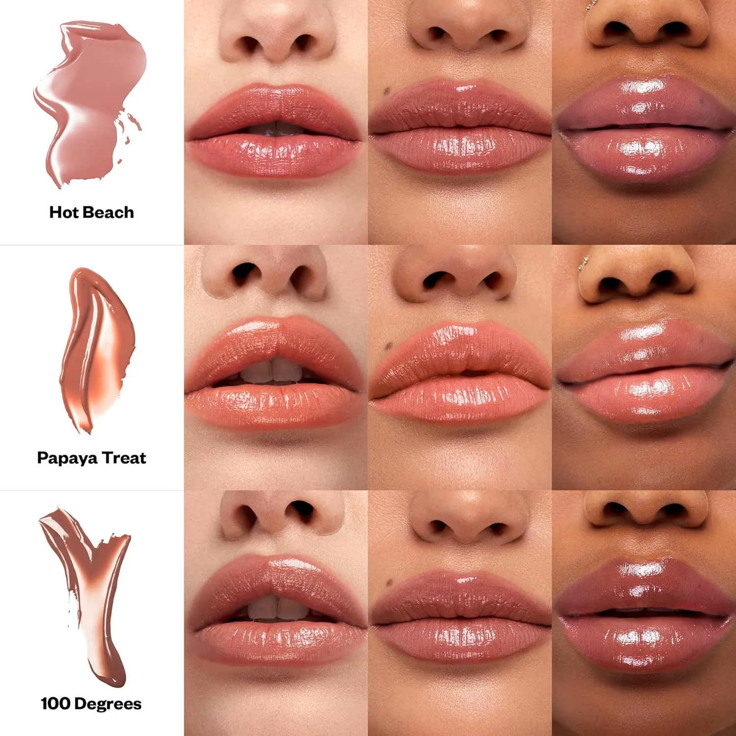 Kosas Wet Stick Moisturizing Shiny Sheer Lipstick with Ceramides, Hyaluronic acid, Peptides and Mango Butter - Soothes, Softens, and Moisturizes Lips – Heatwave