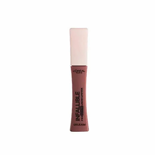 L'Oreal Paris Makeup Infallible Pro Matte Les Macarons Scented Matte Liquid Lipstick, Highly Pigmented, Longwear, Waterproof and Smudge Proof, Mon Caramel, 0.21 fl; oz.