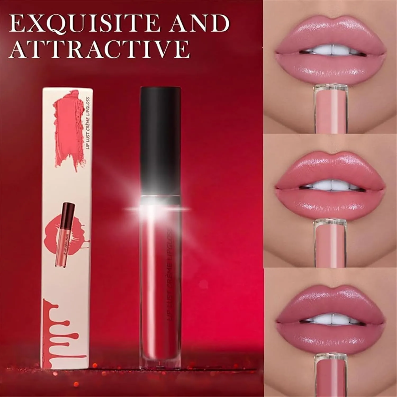 Lassi Lips Staining Lip Oil,2025 New Lassi Lip Stain Oil,6ml Cream Texture Lipstick,Long-Lasting Moisturizing, Smooth Application,Matte, Light And Not Heavy, Multiple Colors (#5)