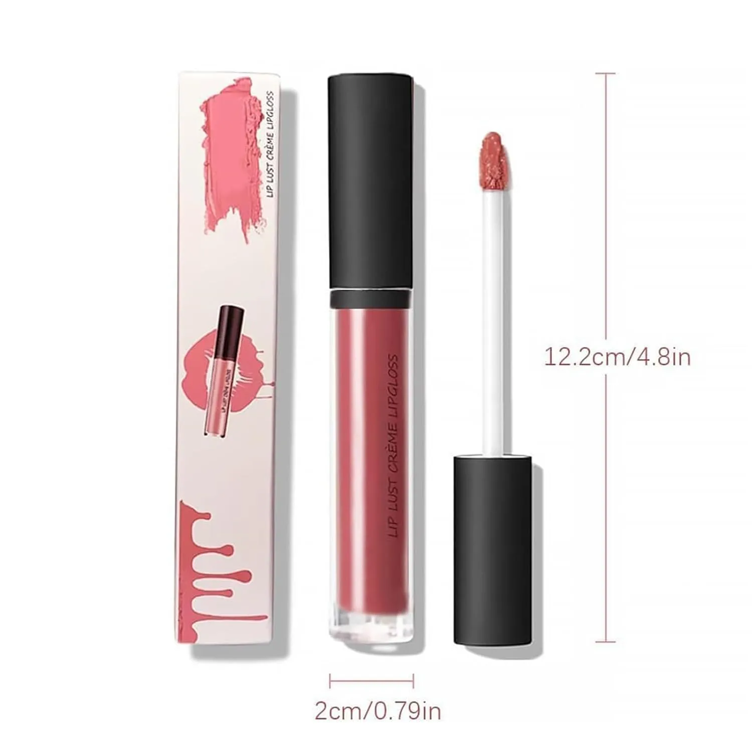 Lassi Lips Staining Lip Oil,2025 New Lassi Lip Stain Oil,6ml Cream Texture Lipstick,Long-Lasting Moisturizing, Smooth Application,Matte, Light And Not Heavy, Multiple Colors (#5)