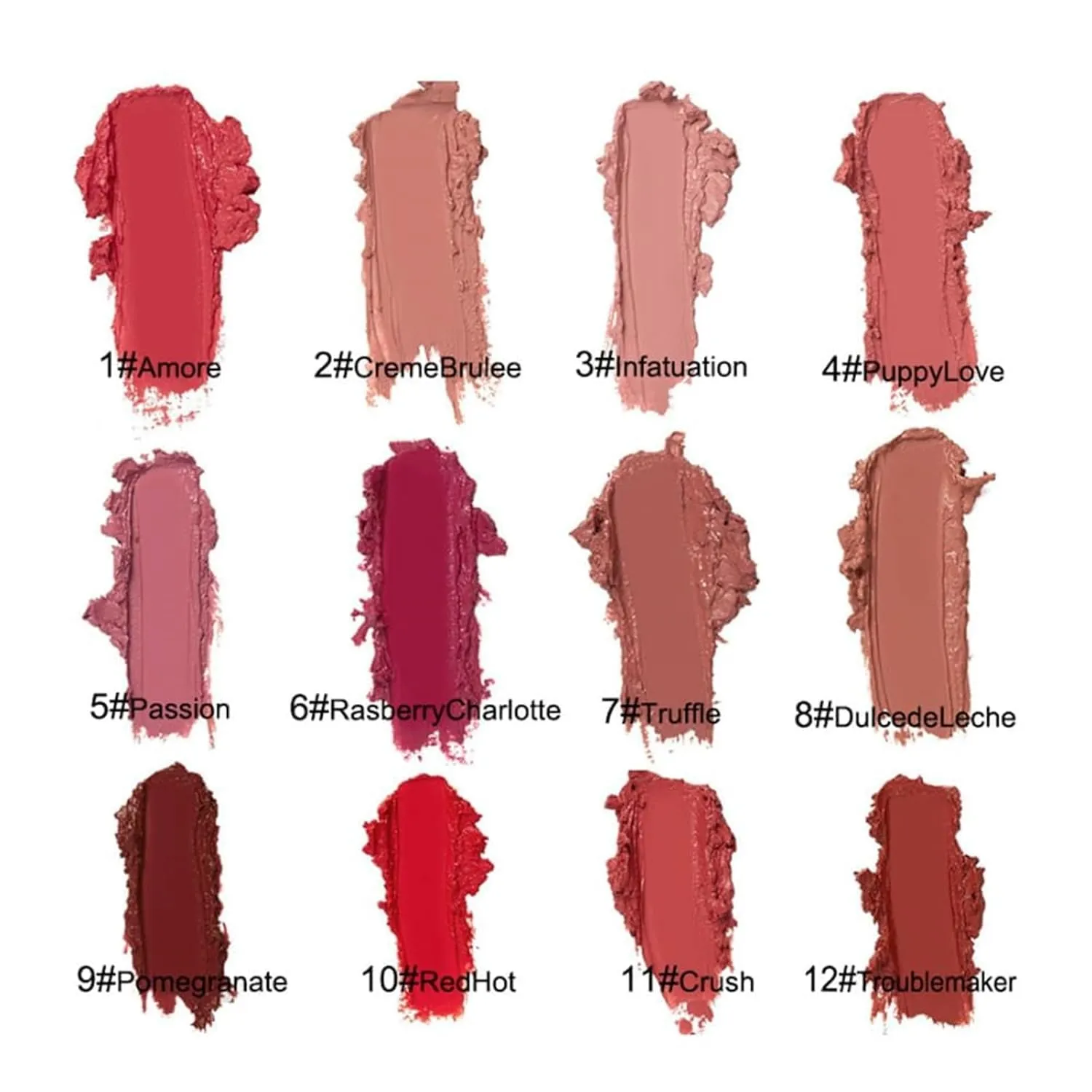Lassi Lips Staining Lip Oil,2025 New Lassi Lip Stain Oil,6ml Cream Texture Lipstick,Long-Lasting Moisturizing, Smooth Application,Matte, Light And Not Heavy, Multiple Colors (#5)