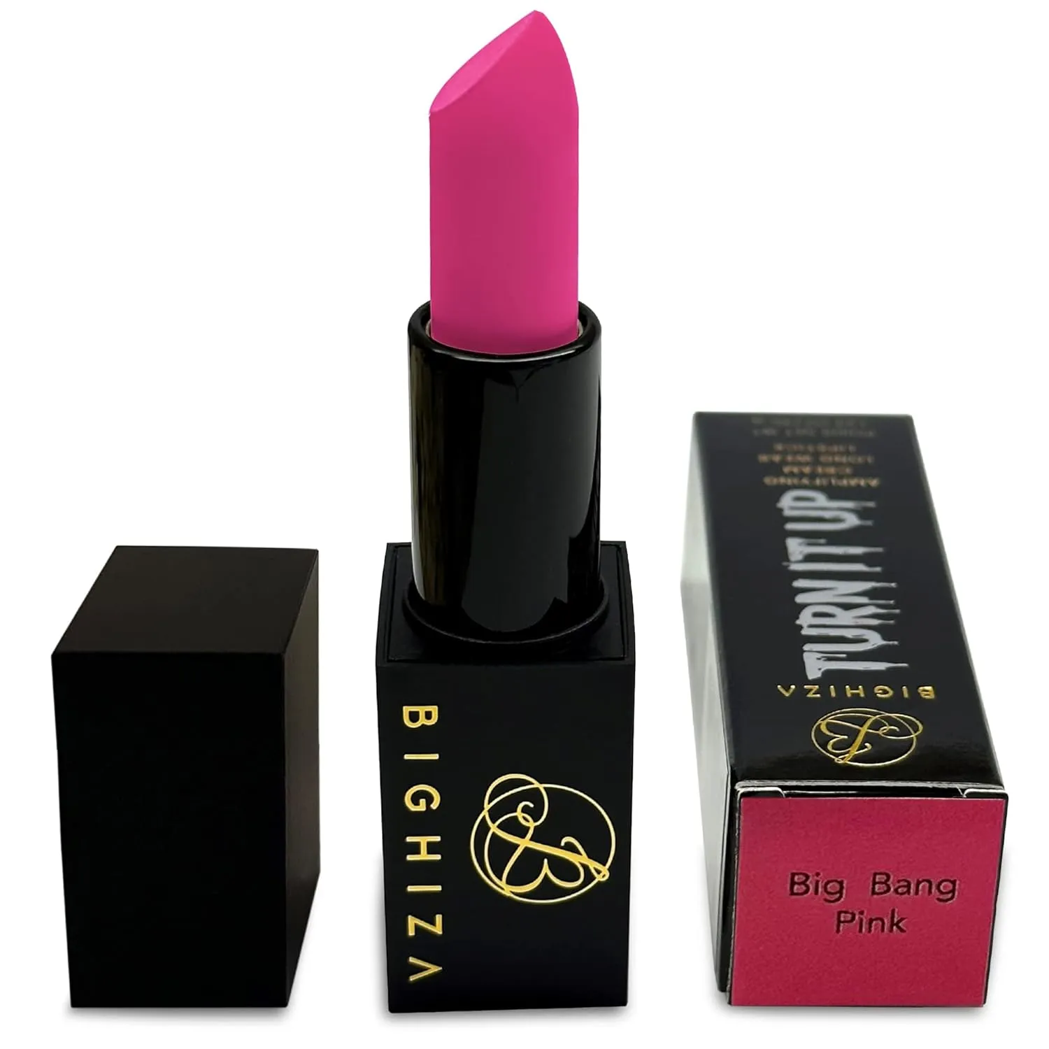 Lipstick, Super high-impact color with shea butter that actively hydrate and nourish lips - Moisturizing Creamy Formula (Big Bang Pink)