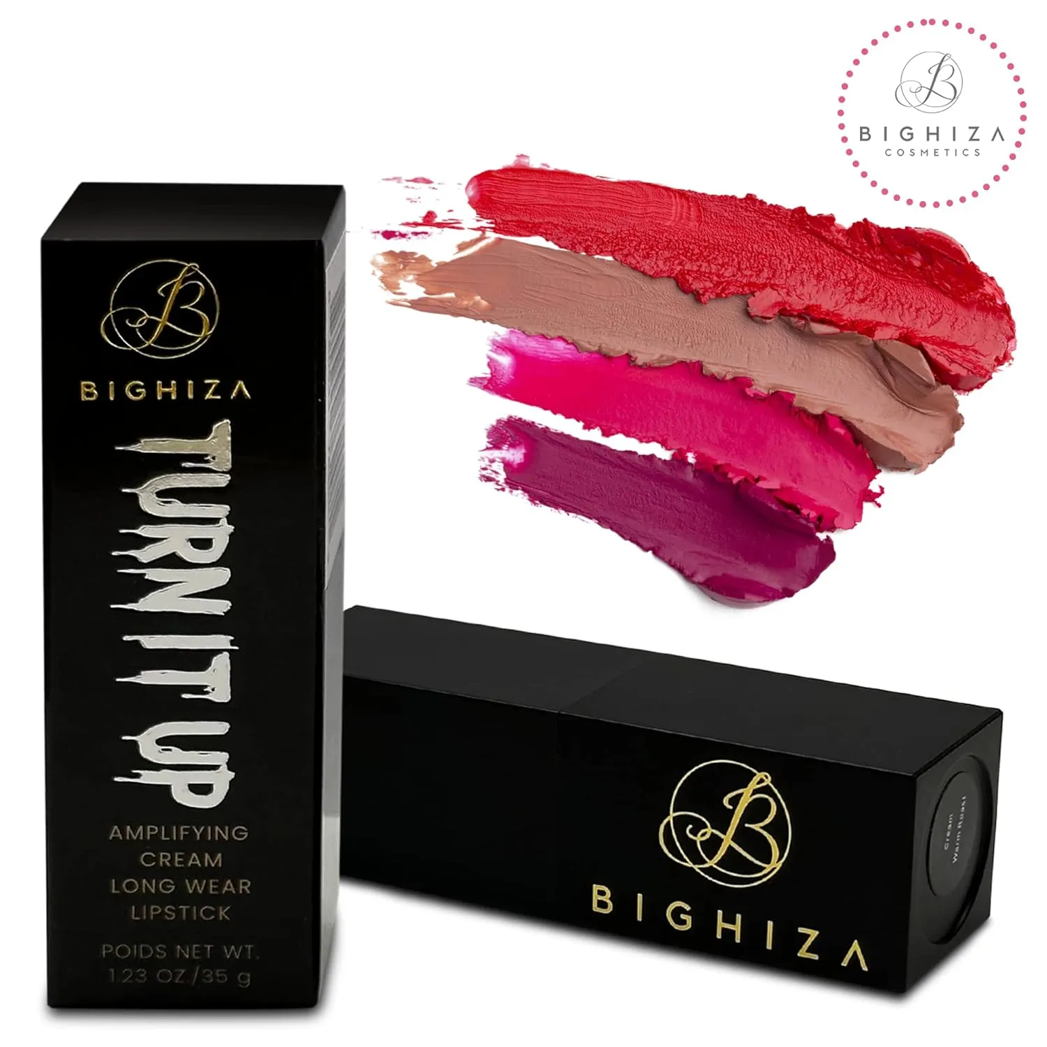 Lipstick, Super high-impact color with shea butter that actively hydrate and nourish lips - Moisturizing Creamy Formula (Diva)