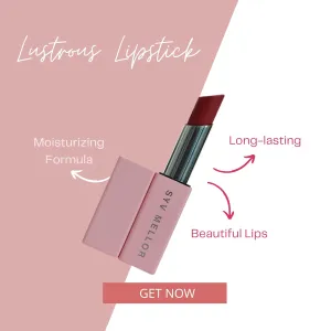 Lustrous Lipstick for women- High Impact Lip Color, Moisturising Creamy Formula Long Lasting Instant Shine, Waterproof Hydrating Lipstick for Glowing Lips Elegant & Bold Lip Makeup, Link up