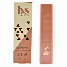 LYS Beauty Higher Standard Cream Glow Blush Stick - Unfazed - Berry Plum, 1 Count (Pack of 1)