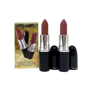M.A.C Cosmetics Star Status Lustreglass Lipstick Duo - 540 Thanks, It's M.A.C! and 524 Syrup - 0.1 oz / 3 g each