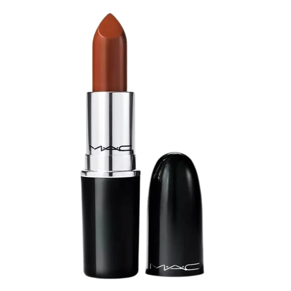 MAC Lustreglass Lipstick - 554 Can't Dull My Shine (Medium Brown)