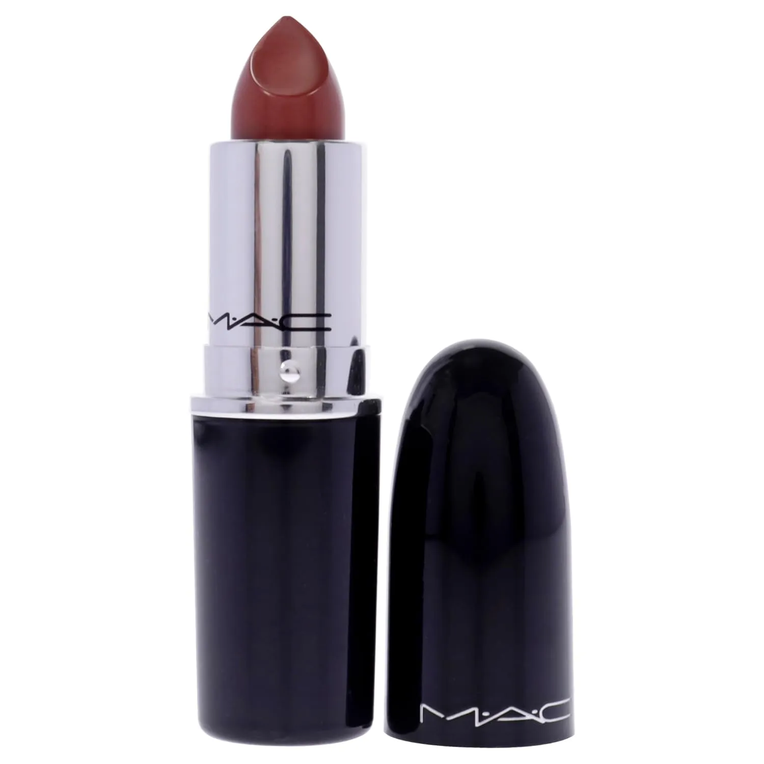 MAC Lustreglass Sheer Shine Lipstick - Posh Pit for Women - 0.1 oz Lipstick